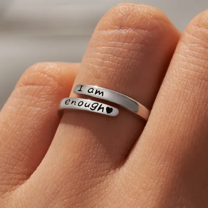 I Am Enough Ring - Image 2