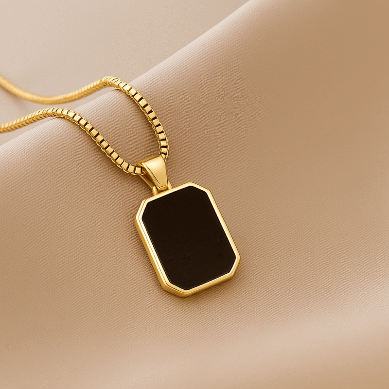 Elegant Black Necklace